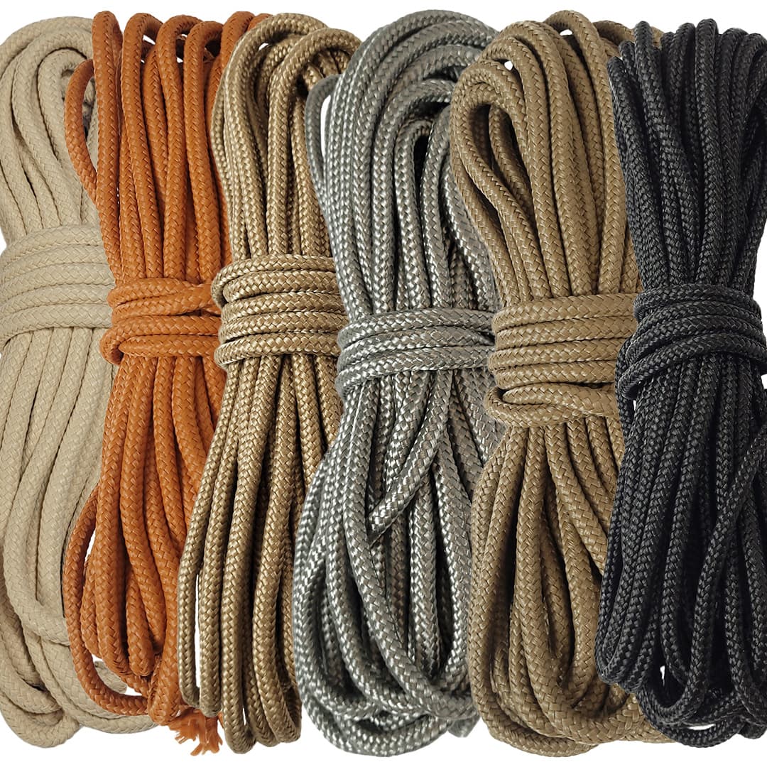 Kit Corda Náutica de Polipropileno Trançada 6 Cores
