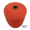 Corda Náutica Trançada Polipropileno 3mm Laranja - 290m