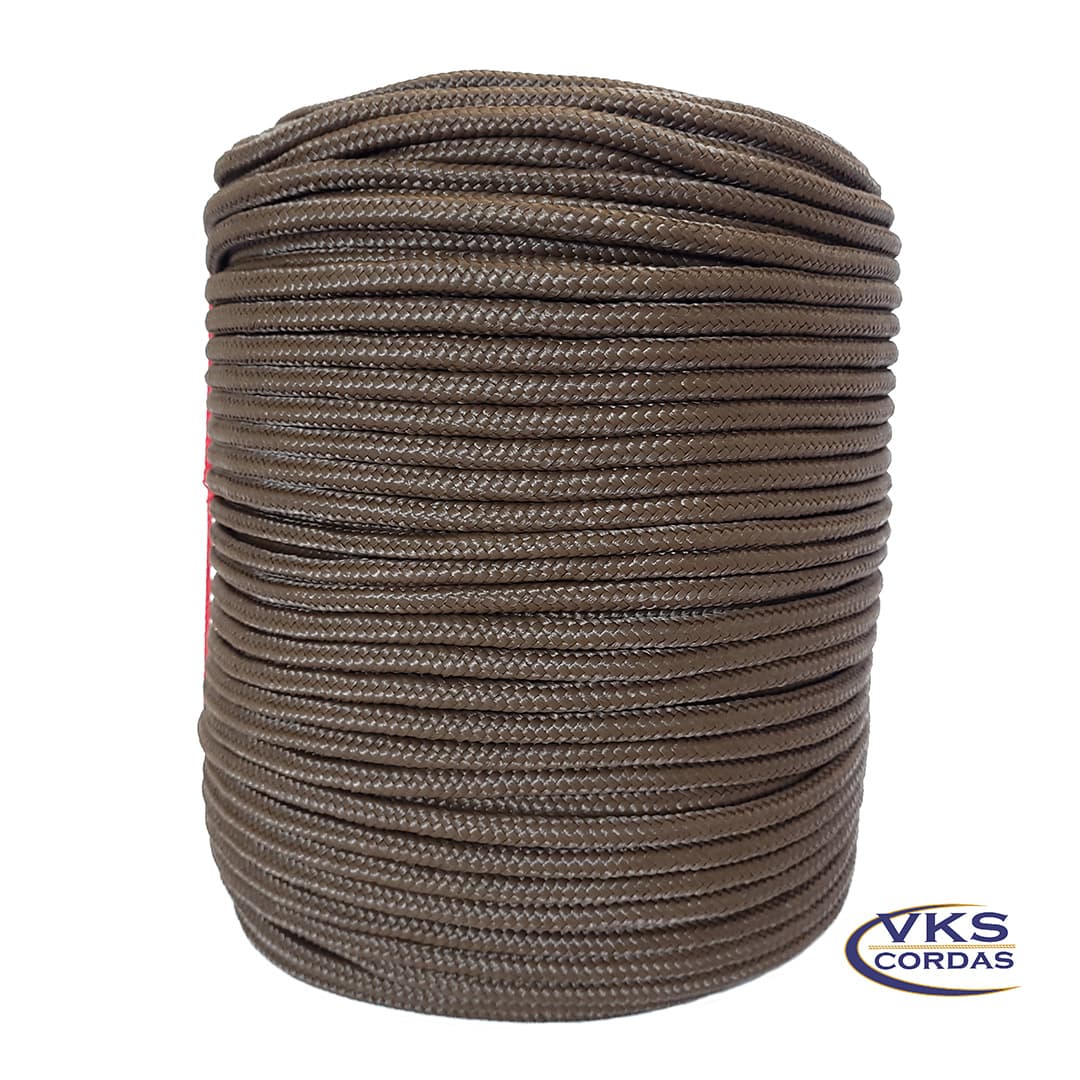 Corda Polipropileno Náutica Trançada 10mm Marrom - 75m - Image 3