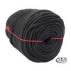 Corda Trançada Náutica Polipropileno 10mm Preto - 40m