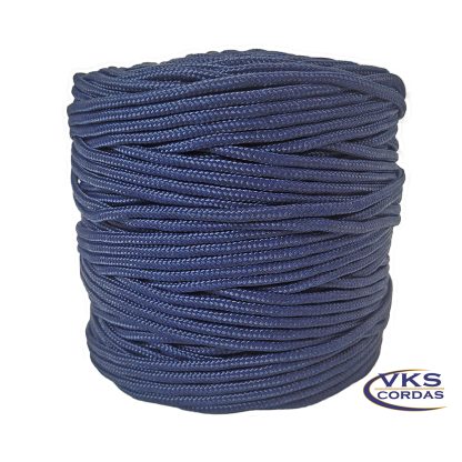 Corda Polipropileno Náutica Trançada 4mm Azul Marinho - 90m - Image 3