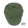 Corda Náutica Polipropileno Redonda 8mm Verde Militar - 50m - Image 2