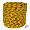 Corda Soft Polipropileno 16mm Amarelo Rajada Tradicional - 100m