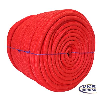Corda de Polipropileno Trançada Soft 16mm Vermelho - 50m - Image 3
