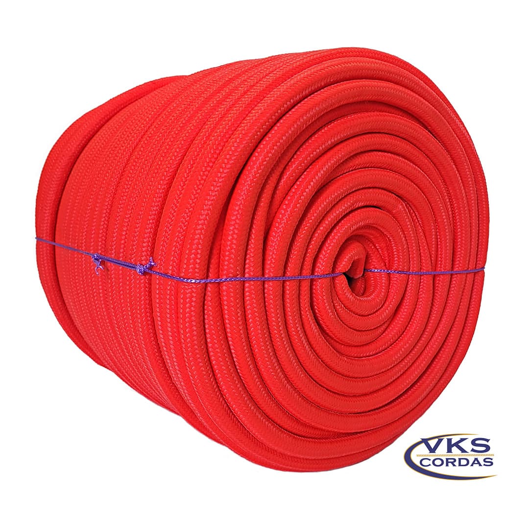 Corda Polipropileno Soft Trançada 12mm Vermelho - 120m - Image 3