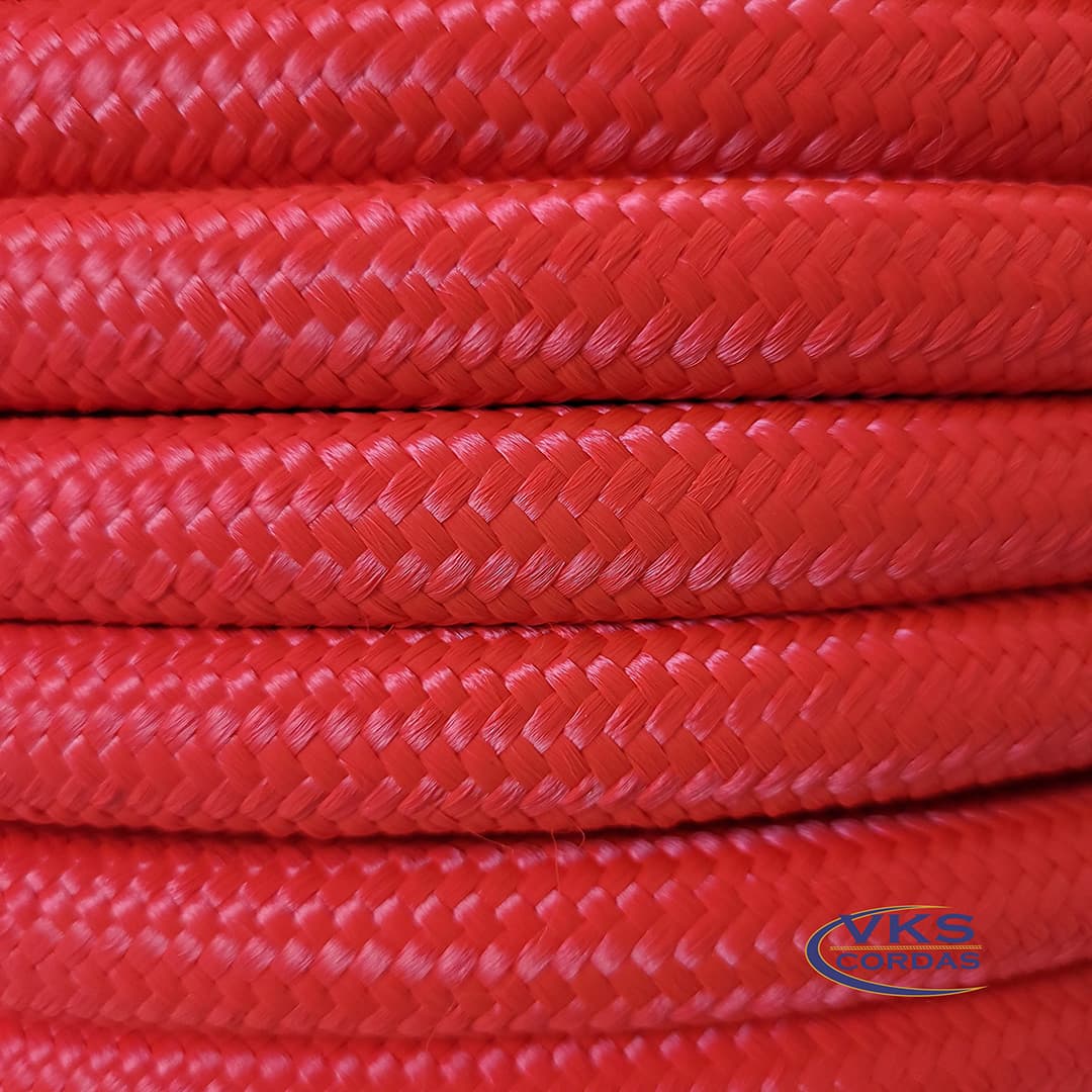 Corda Polipropileno Soft Trançada 12mm Vermelho - 120m - Image 4