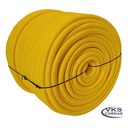 Corda Soft Polipropileno Trançada 12mm Amarelo - 60m - Image 2