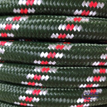 Corda Soft 14mm Verde Militar Rajada Tradicional - 55m - Image 4