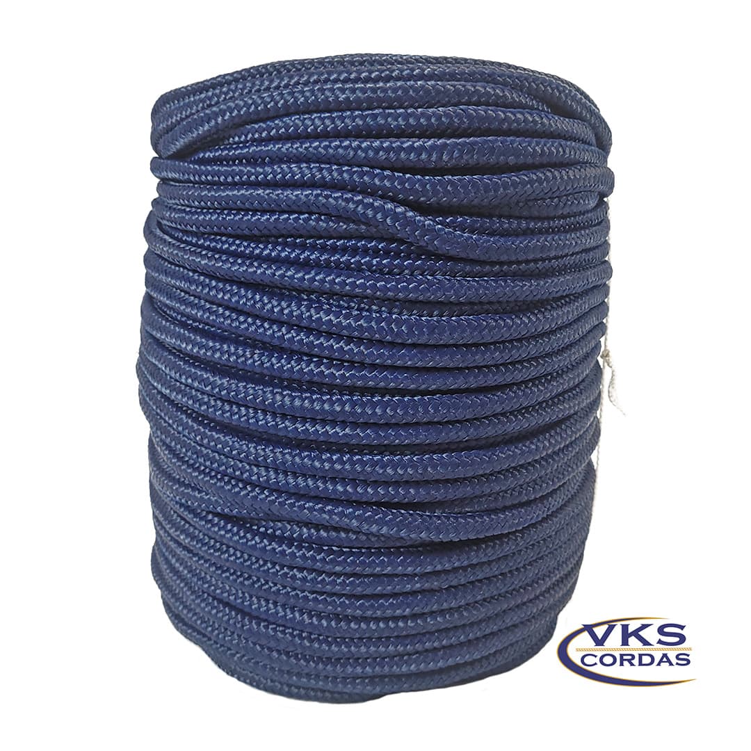 Corda Polipropileno Náutica Trançada 10mm Azul Marinho - 100m - Image 3